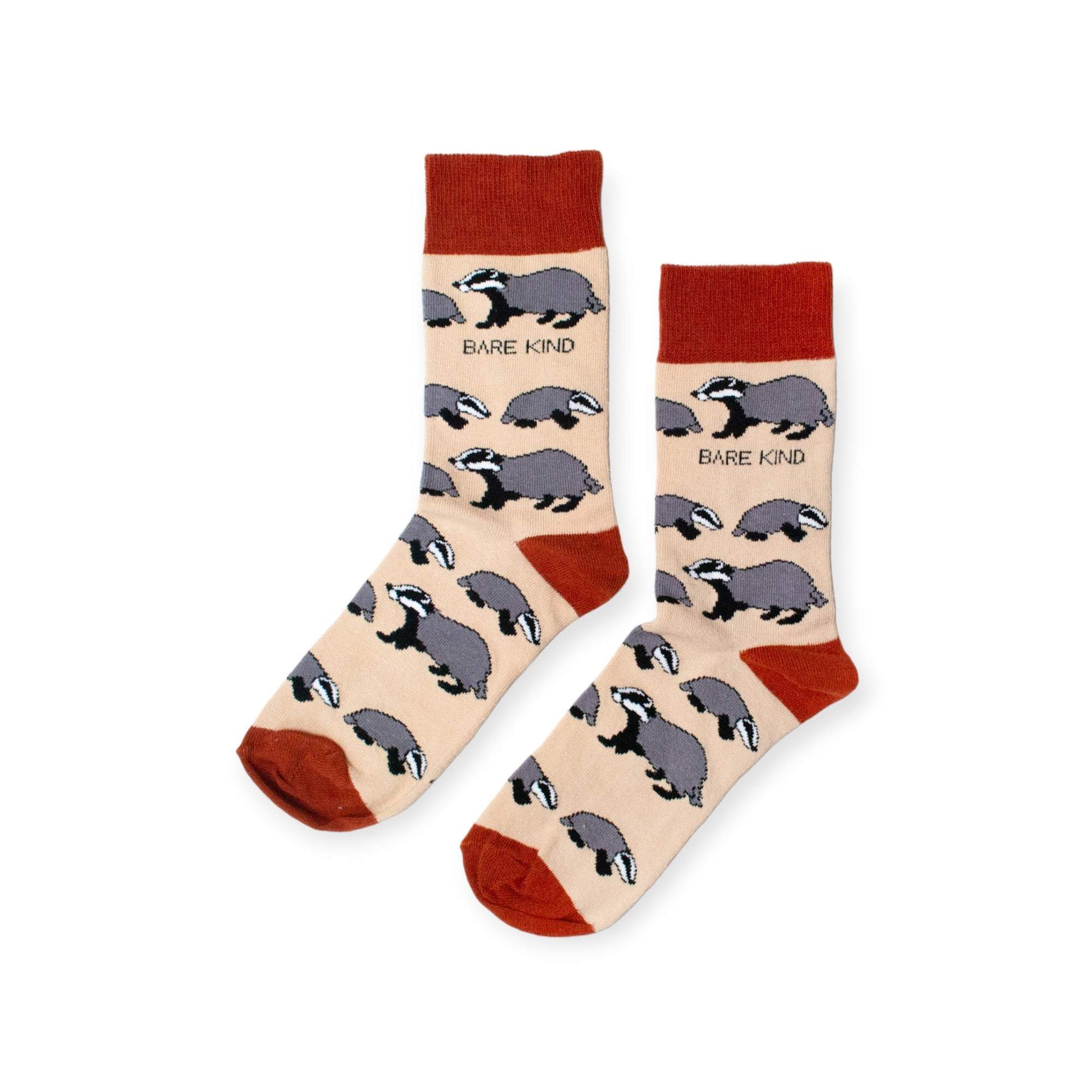Badger Socks - Save the Badgers Bamboo Socks for Animal Lovers
