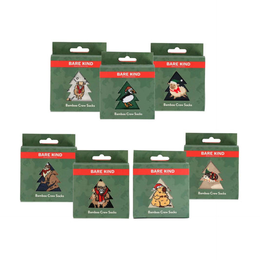 Christmas Bamboo Sock Baubles