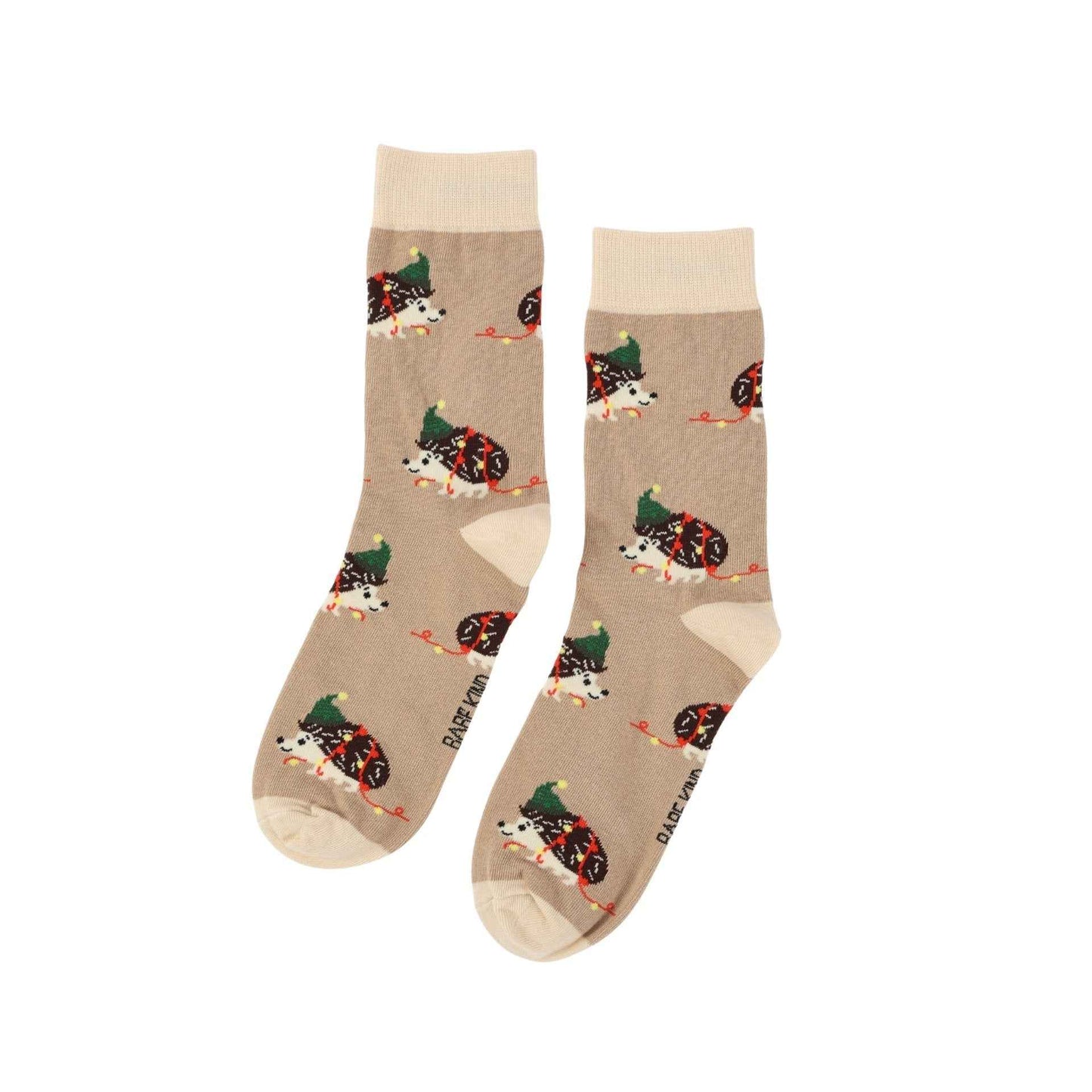 Save the Christmas Hedgehog Bamboo Socks