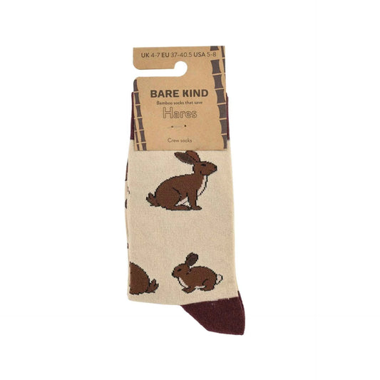 Save the Hare Bamboo Socks