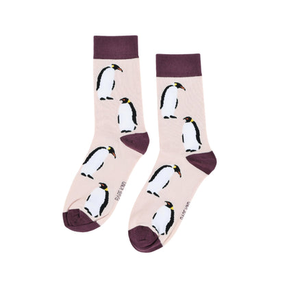 Save the Emperor Penguin Bamboo Socks