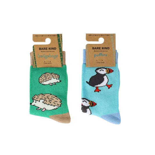 Kid’s Hedgehog and Puffin Bundle of 2