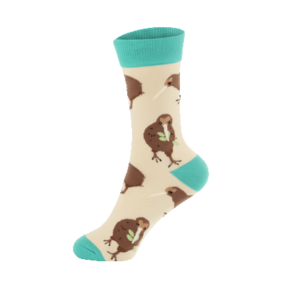 Save the Kiwi Bamboo Socks
