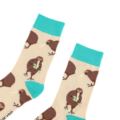 Save the Kiwi Bamboo Socks