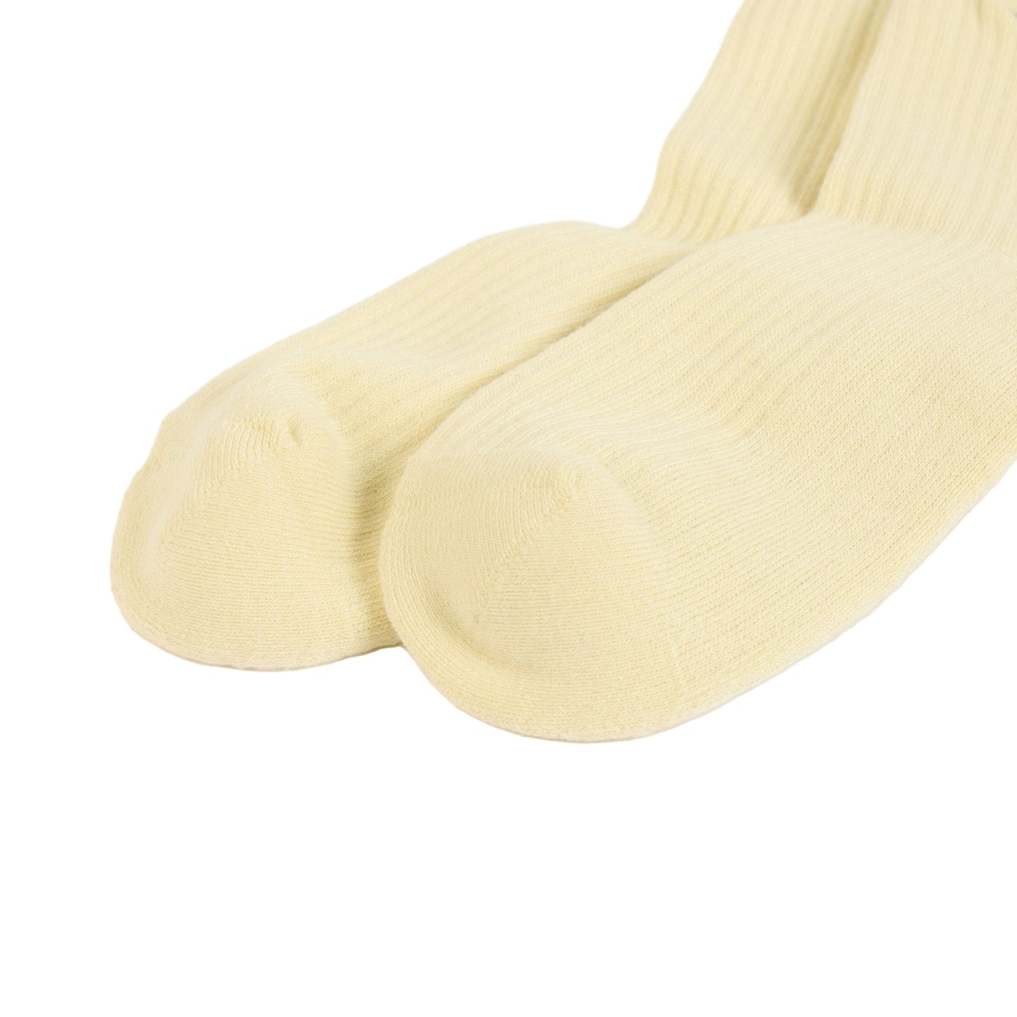 flat lays of yellow otter ribbed bamboo socks