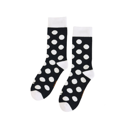 Save the Polka Dot Puffin Bamboo Socks
