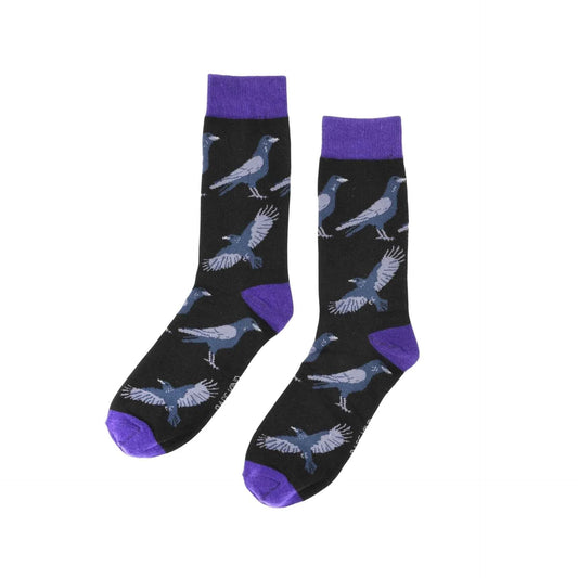 Save the Raven Bamboo Socks