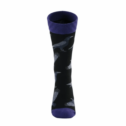 Save the Raven Bamboo Socks
