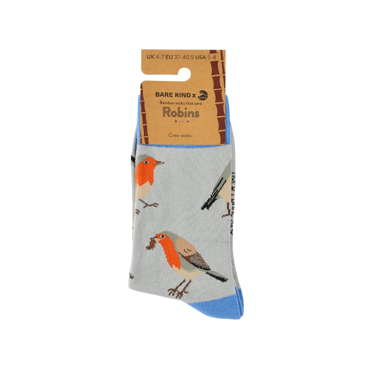 Save the Robin Bamboo Socks