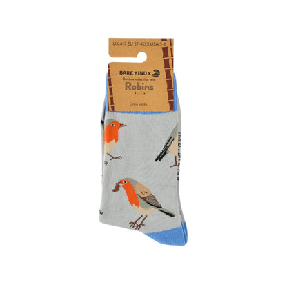 Save the Robin Bamboo Socks