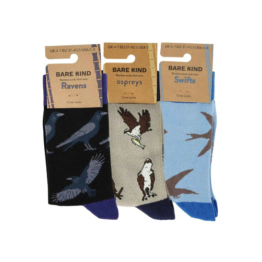 Bird Lover’s Sock Bundle of 3