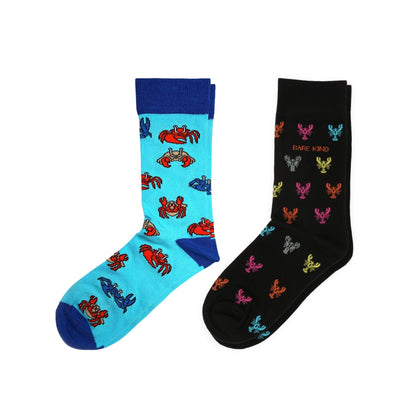 The Crustacean Socks Duo