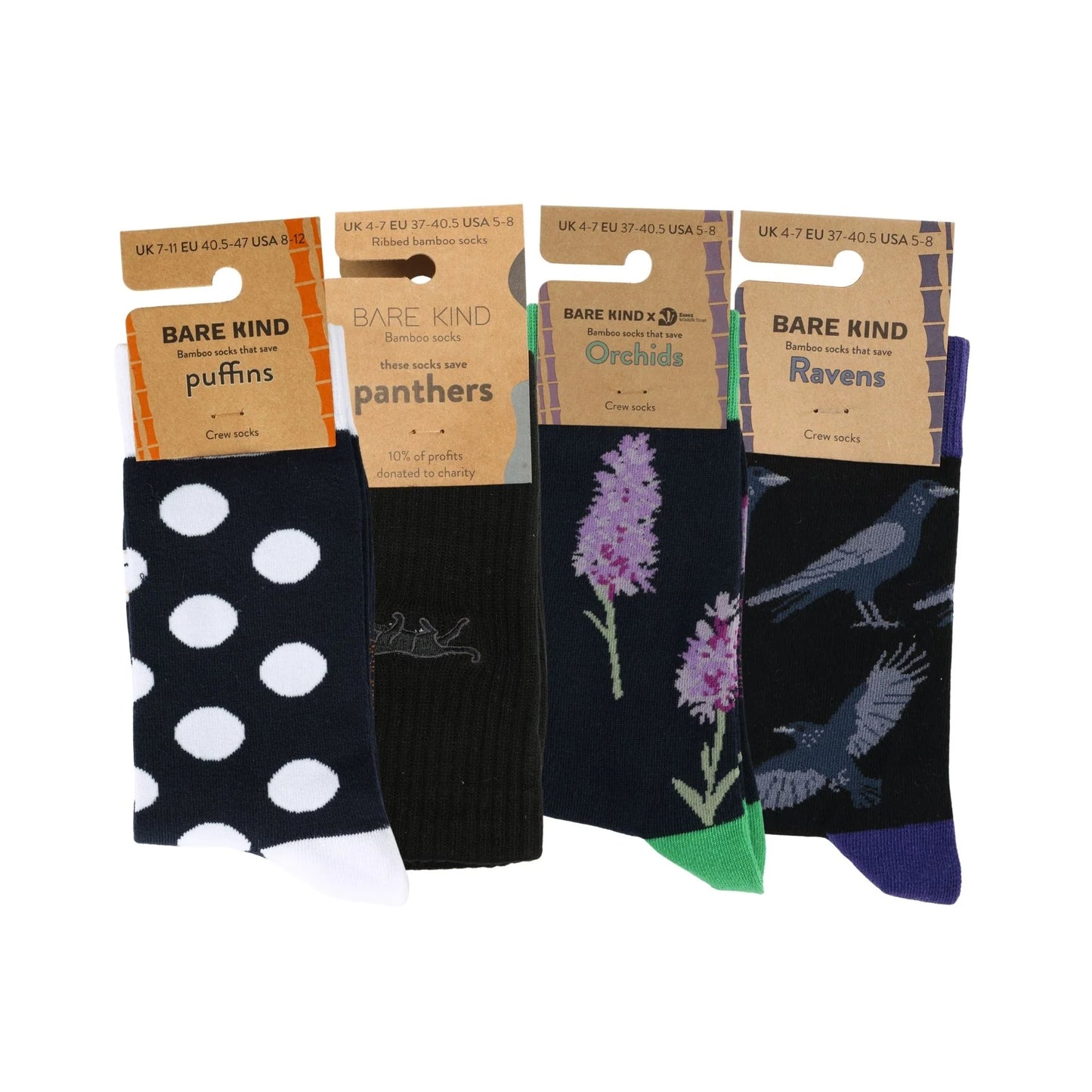 Midnight Sock Bundle of 4