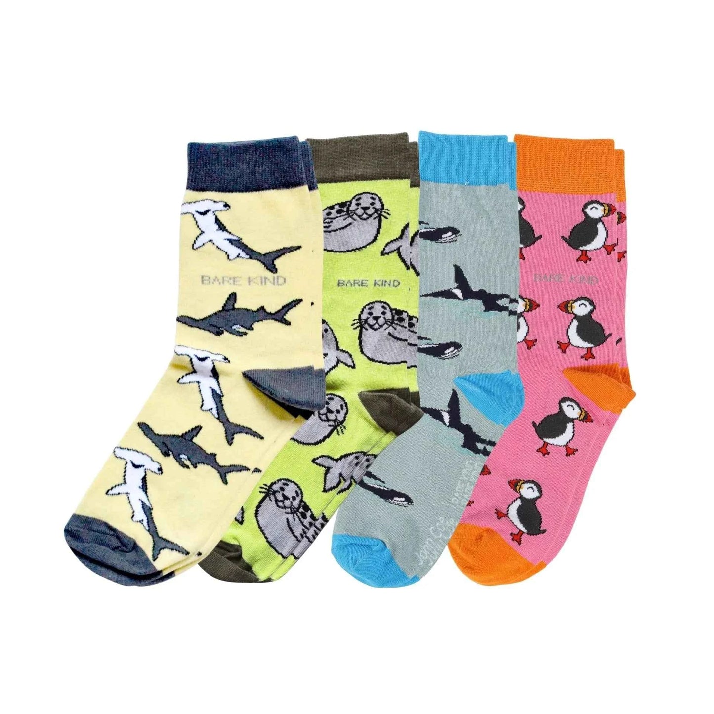 Ocean Rainbow Sock Bundle of 4