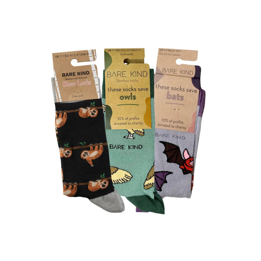 The Nocturnal Bamboo Socks Bundle of 3