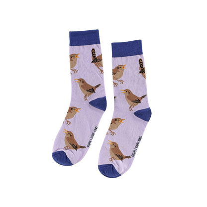 Save the Wren Bamboo Socks