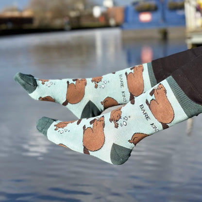 Save the Beavers Bamboo Socks