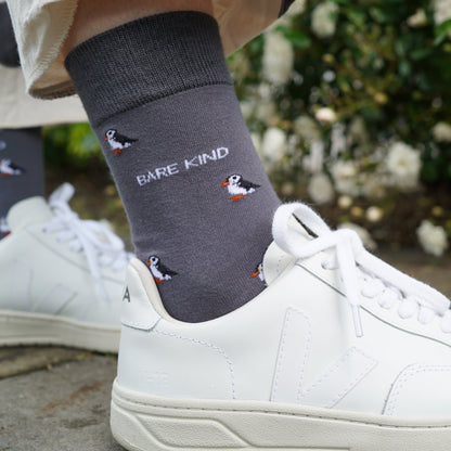 The Puffin 4 Pack Bamboo Sock Set