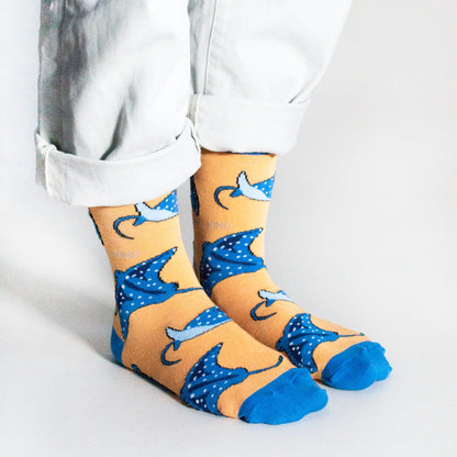 Ocean Rainbow 5 Pack Bamboo Sock Set